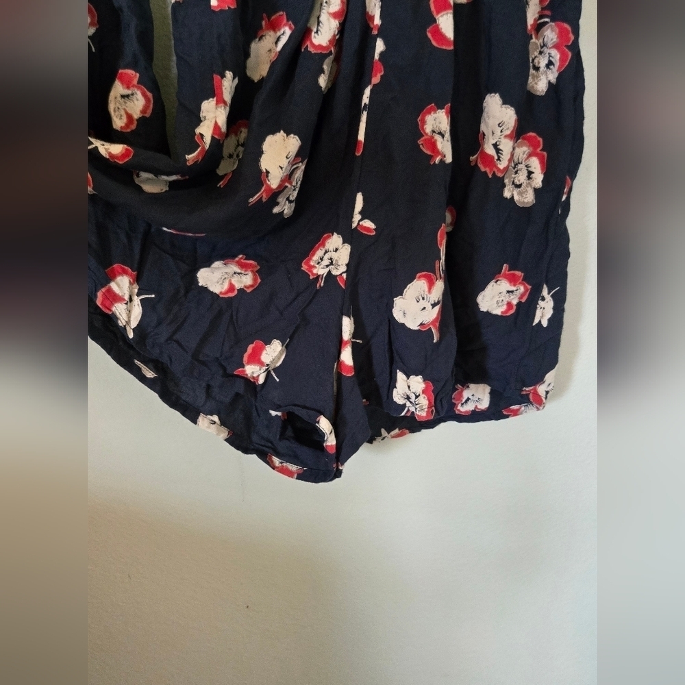 Abercrombie | Navy Long Sleeve Short Jumpsuit Size Small - Picture 5 of 10
